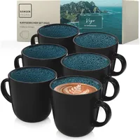 Sänger Geschirr, Tasse, Kaffeebecher Set Vigo 400 ml, 6