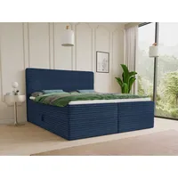 Sofnet Boxspringbett Mollo mit 2 Bettkästen, Doppelbett mit Bonell-Matratze