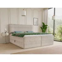 Sofnet Boxbett, Beige, H3, Rechteckig, 180x200 cm, Schlafzimmer, Betten,