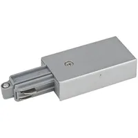 ARTECTA 1-Phasen-Einspeerstecker Silber RAL9006