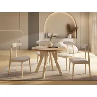 WFL GROUP Avero Ø 100 cm braun