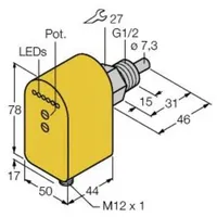 Turck Eintauchsensor FCSG1/2A4P2AP8XH1140