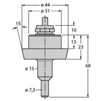 Turck Eintauchsensor FCS-DN25A4-NA/D100