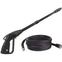 Technic HOBBY Pistole mit Lanze Einstellbare Düse 5m Hochdruckschlauch