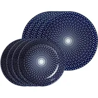 Ritzenhoff & Breker Royal Reiko Tafelservice 8-tlg. blau-weiß