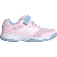 Adidas Speedcourt Velcro Hallenschuh Kinder Clear pink - rosa/pink