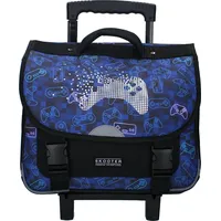 Vadobag Skooter Trolley-Schulrucksack Winning Streak im coolen Gaming-Design Blue