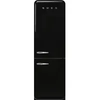 Smeg FAB32RBL6 Retro-Kühl-Gefrierkombination (331 l, 1968 mm hoch, Black)
