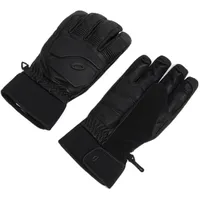 OAKLEY Peak Leather Gloves Blackout L