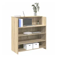 VidaXL Empfangstresen Sonoma-Eiche 100 x 50 x 103,5 cm