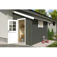 Lasita Maja Gartenhaus »Jura«, 2", grün grüngrau ohne Fußboden,