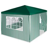 VCM Faltpavillon 3 x 3 m inkl. 4 Seitenteile