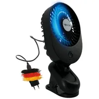 TronicXL Ventilator mit Clip Klipp Klemme für Steckdose 230V