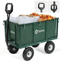 Sekey Bollerwagen Gartenwagen Titan – ECHT 500 KG Belastbar,