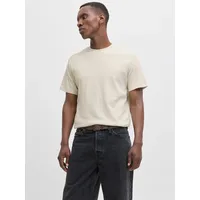 JACK & JONES Male T-Shirt Einfarbig T-Shirt