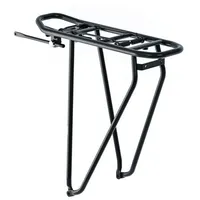 Racktime Unisex – Erwachsene 2061502901-Gepäckträger Gepäckträger, Schwarz, 24"