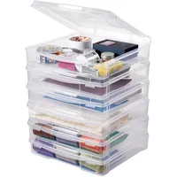 Vevor Aufbewahrungsbox 6-tlg. transparent