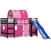 VidaXL Hochbett mit Tunnel 80 x 200 cm Kiefer