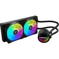 GENESIS NLG-2319, CPU Wasserkühler, Schwarz