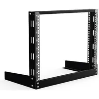 Lanview 19" DESKTOP SHELF 6U W=600 D=300 BLACK (DEMOUNTED)