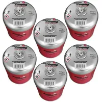 Alpen Camping 6x 450g Alpen Camping Gaskartusche für Kocher