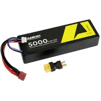 AMEWI Modellbau-Akkupack (LiPo) 7.4V 5000 mAh Zellen-Zahl: 2 Hardcase