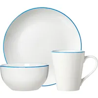 Ritzenhoff & Breker Adela Frühstücks-Set 18-teilig - blau -