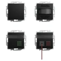 Busch-Jaeger 1510 UC-915-101 Ruf-Set für Behinderten-WC Busch-Infoline® nach DIN