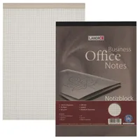 Landré LANDRÉ® Notizblock Recycling DIN A4 kariert, 1 St.