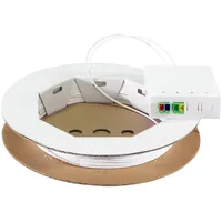 Logilink FB4LC60 Glasfaser LWL Anschlusskabel 60m Weiß