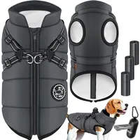 Lovpet LOVPET® Hundejacke Hundemantel mit Geschirr, inkl. 45 Stück
