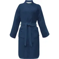 Tom Tailor Bademantel Kimono COLOR BATH Blau S