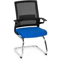 HJH Office Inventor V Stoff Schwarz Blau