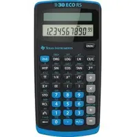 Texas Instruments Schulrechner TI-30 ECO RS, einzeilig