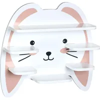 KESPER Wandregal 42 x 45 x 12 cm Weiß