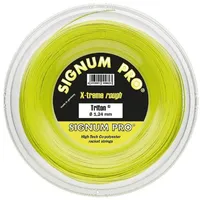Signum Pro Tennissaite Triton (Haltbarkeit+Spin) lemon 100m Rolle