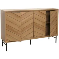 Mendler Sideboard HWC-M50, Schrank Kommode Highboard Anrichte, 94x151x40cm ~
