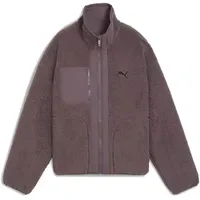 Puma Reversible Hybrid Sherpa Jacket raisin XS