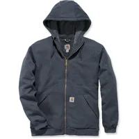 CARHARTT Sherpa-Lined Midweight Full-Zip Sweatshirt, grau, Größe 2XL für