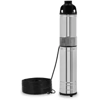 Eberth 4" Tiefbrunnenpumpe aus rostfreiem Edelstahl 750W mit Schmutzsieb