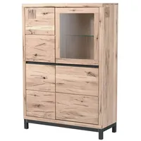 Massivmoebel24 Highboard 103 x 148 x 40 cm bianco