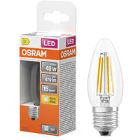 Osram E27, LED Lampe Star Classic B 40 Filament,