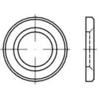 Industrial Quality Supplies EN 14399-6 Sechskant-Passschraube, ST tZn AF
