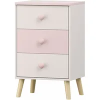 [en.casa] Nachtschrank Sandnes 62 x 38 x 30 cm