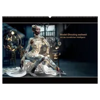 Calvendo Model-Shooting weltweit mit der künstlichen Intelligenz (Wandkalender 2026
