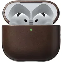 Nomad Modern Leather Case Airpods 4 Brown