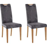 Home Affaire Esszimmerstuhl »Roberta Polsterstuhl, Gestell Eiche massiv« (Set)