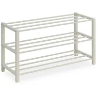 Idimex Schuhregal Navan Metall Vintage, 80x45x29 cm, Garderobe, Schuhaufbewahrung,