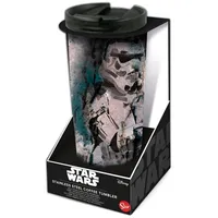 Stor Edelstahl Thermobecher 0,425 l Schwarz