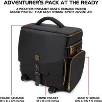 Asmodee ENHANCE Tabletop Adventurer's Travel Bag Black